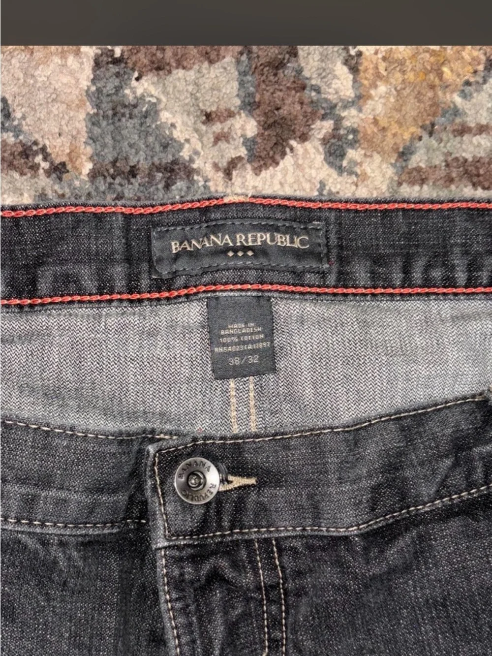Banana Republic Men's Dark Gray Jeans